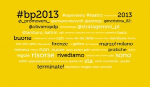 Il tagcloud della giornata