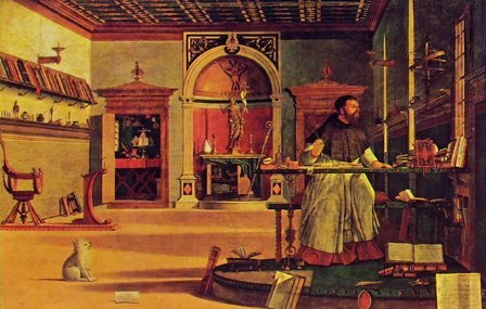 Visione di sant'Agostino - Vittore Carpaccio