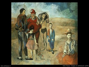 La famiglia di Saltimbanchi, Pablo Picasso 1905